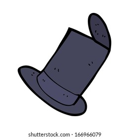 sombrero antiguo de caricatura