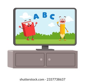 cartoon on television with good quality and good design