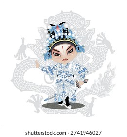 cartoon opera - characters design