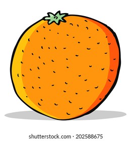 Cartoon-Orange