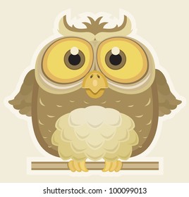 Cartoon Owl