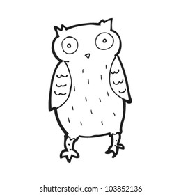 cartoon owl