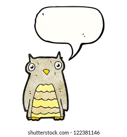 Cartoon-Eule