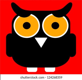 Cartoon owl