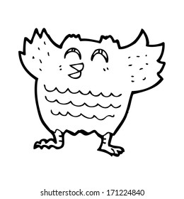 cartoon owl