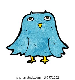 búho de dibujos animados