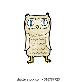 cartoon  owl