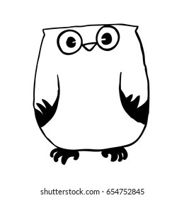 Cartoon owl