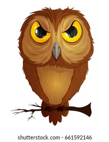 Cartoon owl