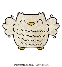 Cartoon-Eule