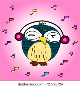 Cartoon owl