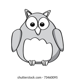 Cartoon owl