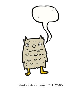 cartoon owl