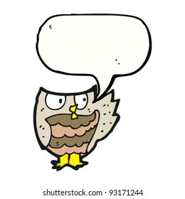 cartoon owl