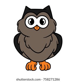 Cartoon Owl Character