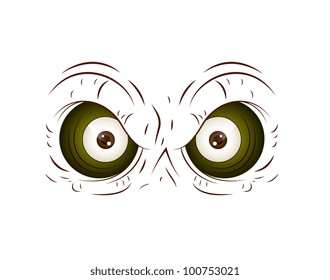 Cartoon Owl Eye