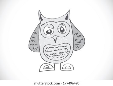 Cartoon owls