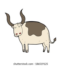 cartoon ox