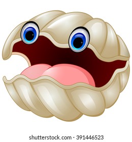 Cartoon oyster