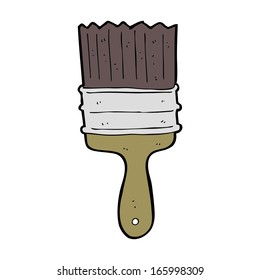 cartoon paint brush