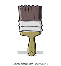 cartoon paint brush