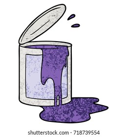 cartoon paint bucket
