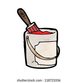 cartoon paint can