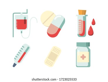 Cartoon painting Medical equipment Is a vector image or illustration that can be used for various designs and media.