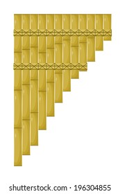 Cartoon pan flute 