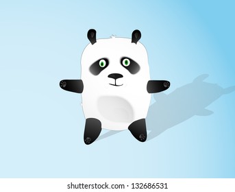 cartoon panda