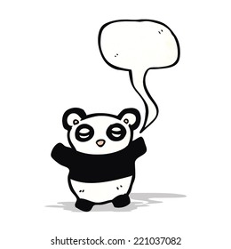 cartoon panda