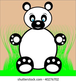 Cartoon panda