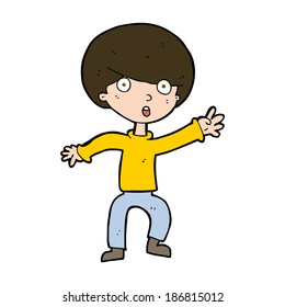 niño en pánico