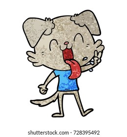 Karikaturenhund