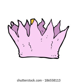 cartoon paper crown