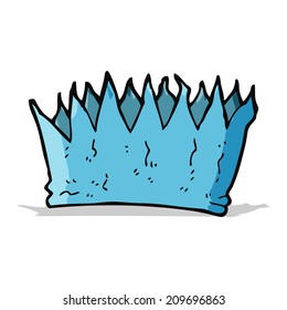 cartoon paper crown