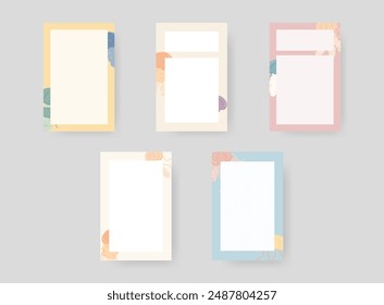 Cartoon paper note illustration. Sticky note illustration