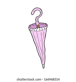 parasol de dibujos animados