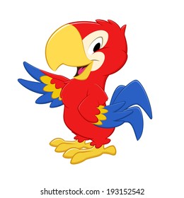 Cartoon Parrot