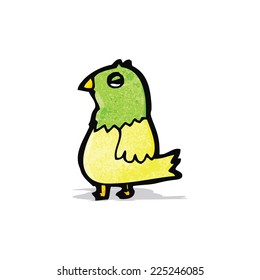 loro de dibujos animados