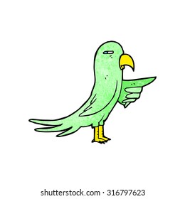 Cartoon-Papagei