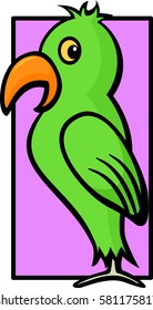 cartoon parrot