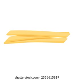 Cartoon pasta type. Hand drawn doodle macaroni and spaghetti ingredients for cooking, Italian cuisine gourmet food elements. Classic Italian pasta for restaurant menu vector isolated icon on white