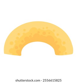 Cartoon pasta type. Hand drawn doodle macaroni and spaghetti ingredients for cooking, Italian cuisine gourmet food elements. Classic Italian pasta for restaurant menu vector isolated icon on white
