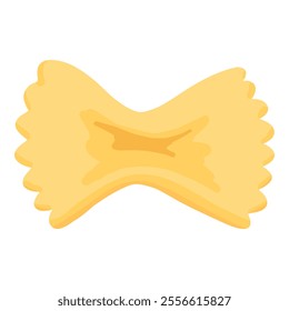 Cartoon pasta type. Hand drawn doodle macaroni and spaghetti ingredients for cooking, Italian cuisine gourmet food elements. Classic Italian pasta for restaurant menu vector isolated icon on white
