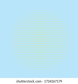 Cartoon pattern with circles, dots Halftone dotted background. Pop art style. Design element, border  for web banners, cards, wallpapers. Colorful.  Vector illustration