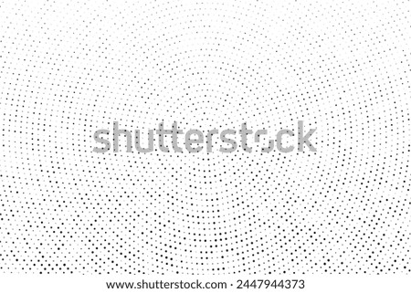 Cartoon pattern with circles, dots Halftone dotted background. Pop art style. Design element, border  for web banners, cards, wallpapers.   Vector illustration