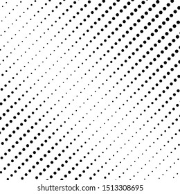 Cartoon pattern with small and big circles, dots Halftone dotted background. Pop art style. Design element, border for web banners, cards, wallpapers.