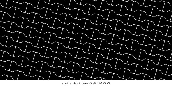 Cartoon paving stones pattern. sidewalk tiles. Zig zag paving blocks. Pavement stones. Street cobblestone, tile path, sidewalk park, road or garden patio sign,  Vector bricked, pebbled surface, ground