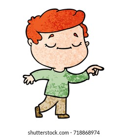 hombre pacífico de caricatura